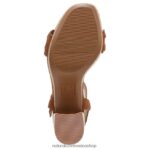 sandalias | sandalia pandora 60D4P0338 Naturalizer mujer cuero marrón té inglés - Imagen 7