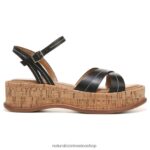 sandalias | sandalia rikki 60D4P0613 Naturalizer mujer cuero negro - Imagen 2