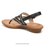sandalias | sandalia soul soleada 60D4P0555 Naturalizer mujer sintético liso negro - Imagen 8