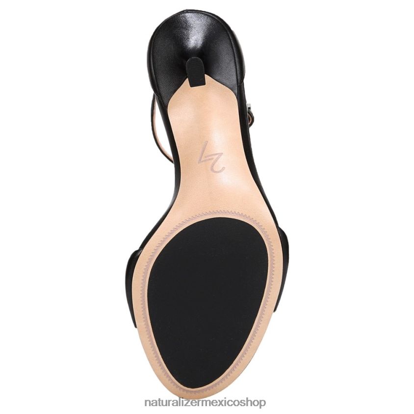 sandalias | Sandalia vestir violeta 27 edit 60D4P0139 Naturalizer mujer cuero negro - Imagen 7