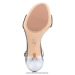 sandalias | Sandalia vestir violeta 27 edit 60D4P0140 Naturalizer mujer cuero champán - Imagen 7