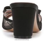 sandalias | sandalias alhubu 60D4P0310 Naturalizer mujer tela negra - Imagen 6