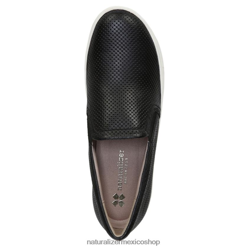 zapatillas | marianne slip en la zapatilla de deporte 60D4P0513 Naturalizer mujer cuero negro - Imagen 4