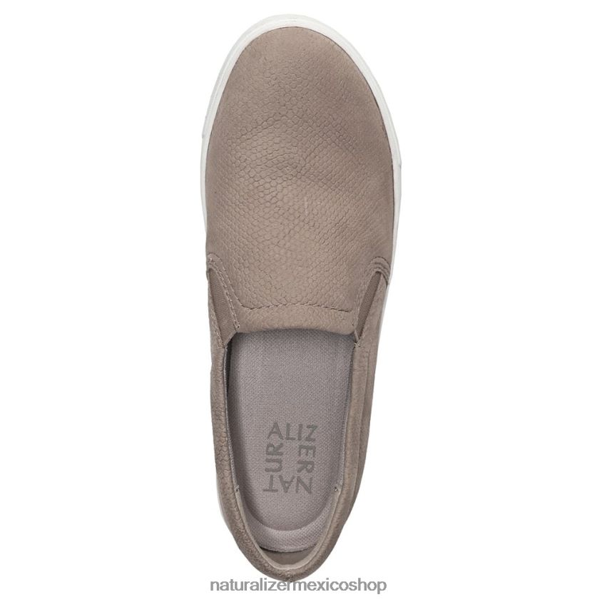 zapatillas | marianne slip en la zapatilla de deporte 60D4P0514 Naturalizer mujer cuero de avena - Imagen 4
