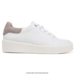 zapatillas | tenis morrison 2.0 con cordones 60D4P091 Naturalizer mujer piel blanca/tórtola - Imagen 2