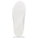 zapatillas | tenis morrison 2.0 con cordones 60D4P092 Naturalizer mujer cuero blanco/verde menta - Imagen 7