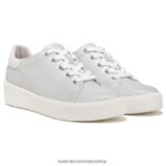 zapatillas | tenis morrison 2.0 con cordones 60D4P093 Naturalizer mujer cuero plateado
