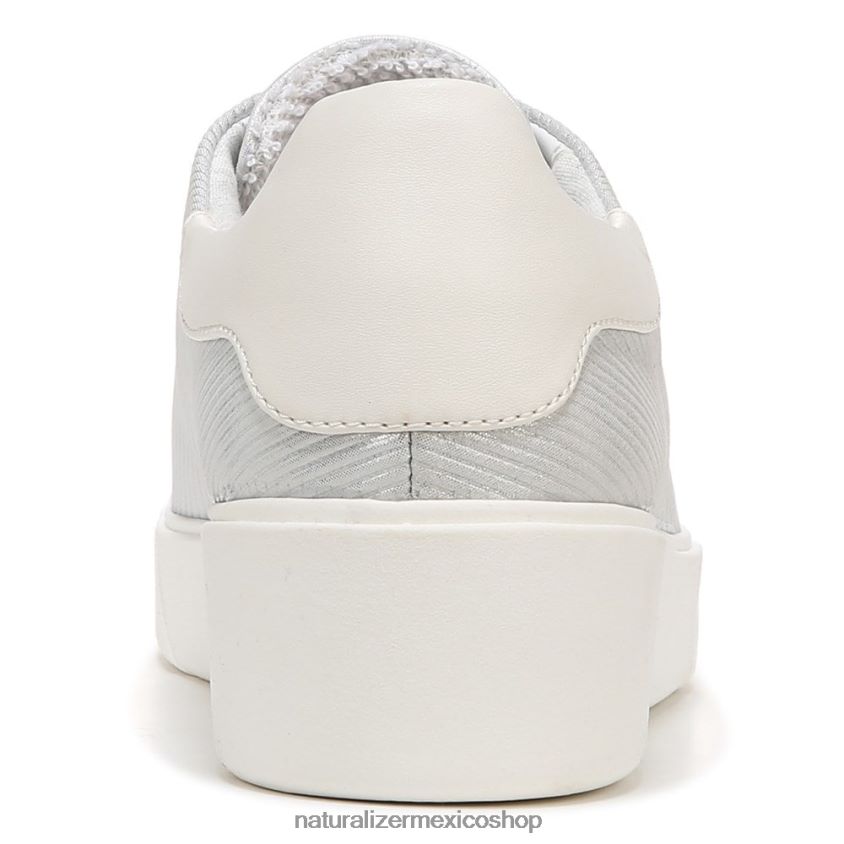 zapatillas | tenis morrison 2.0 con cordones 60D4P093 Naturalizer mujer cuero plateado - Imagen 6