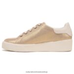 zapatillas | tenis morrison 2.0 con cordones 60D4P094 Naturalizer mujer cuero dorado - Imagen 3