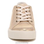 zapatillas | tenis morrison 2.0 con cordones 60D4P094 Naturalizer mujer cuero dorado - Imagen 5