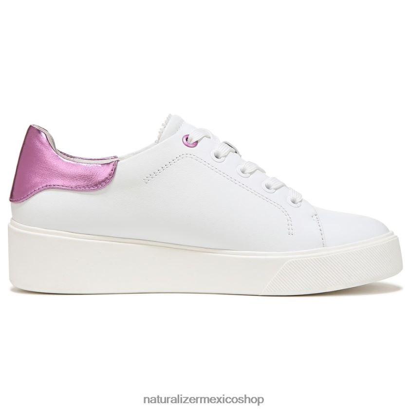 zapatillas | tenis morrison 2.0 con cordones 60D4P095 Naturalizer mujer cuero blanco - Imagen 2