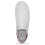 zapatillas | tenis morrison 2.0 con cordones 60D4P095 Naturalizer mujer cuero blanco - Imagen 4