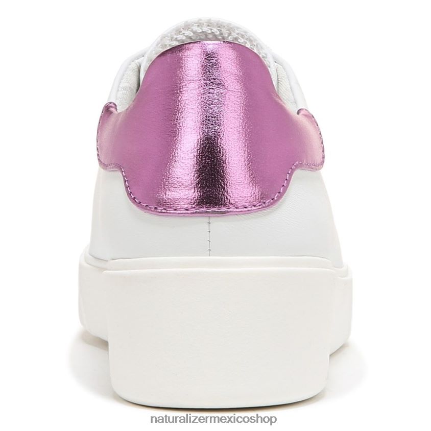 zapatillas | tenis morrison 2.0 con cordones 60D4P095 Naturalizer mujer cuero blanco - Imagen 6