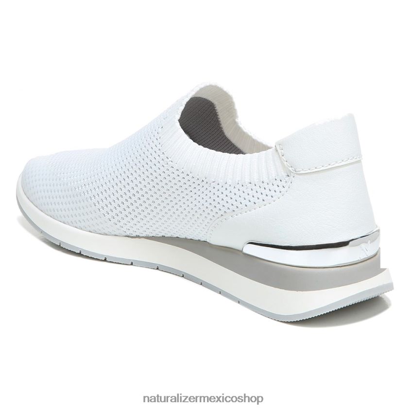 zapatillas | zapatillas lafayette sin cordones 60D4P0692 Naturalizer mujer tejido flyknit blanco - Imagen 8