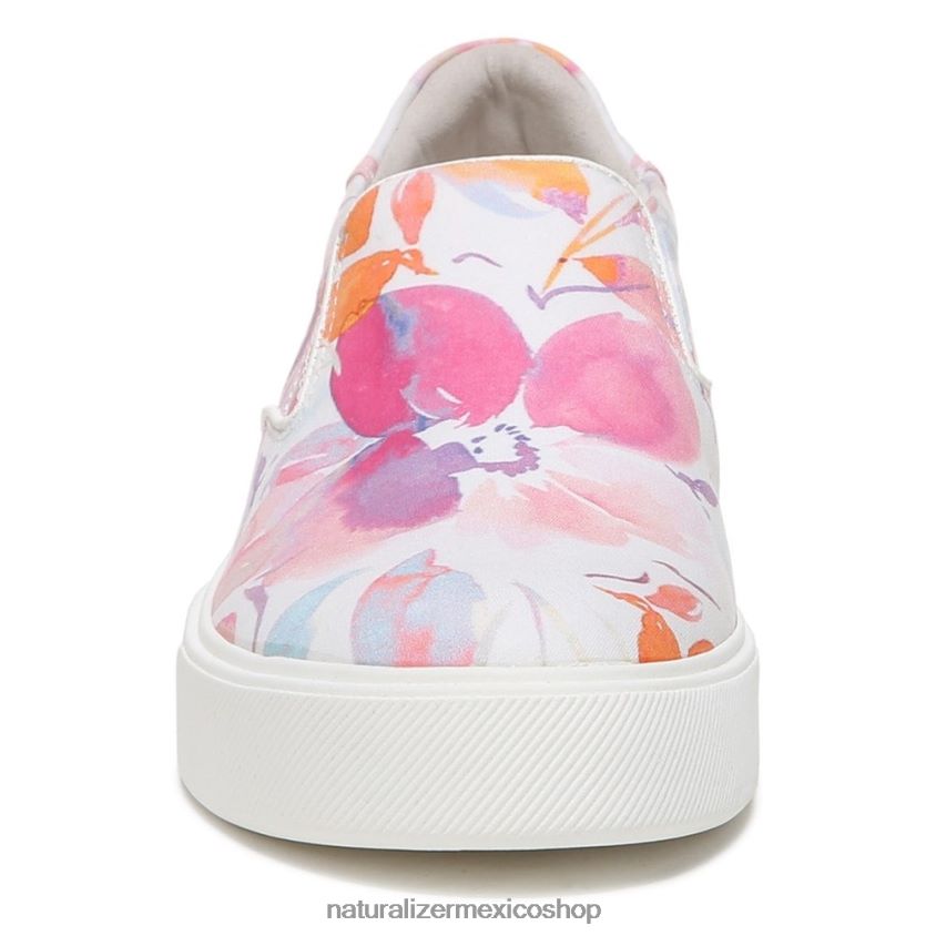 zapatillas | zapatillas sin cordones marianne 2.0 60D4P0354 Naturalizer mujer tela floral blanca/rosa - Imagen 5